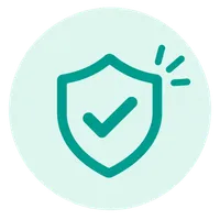 Shield with checkmark: check the safe basics